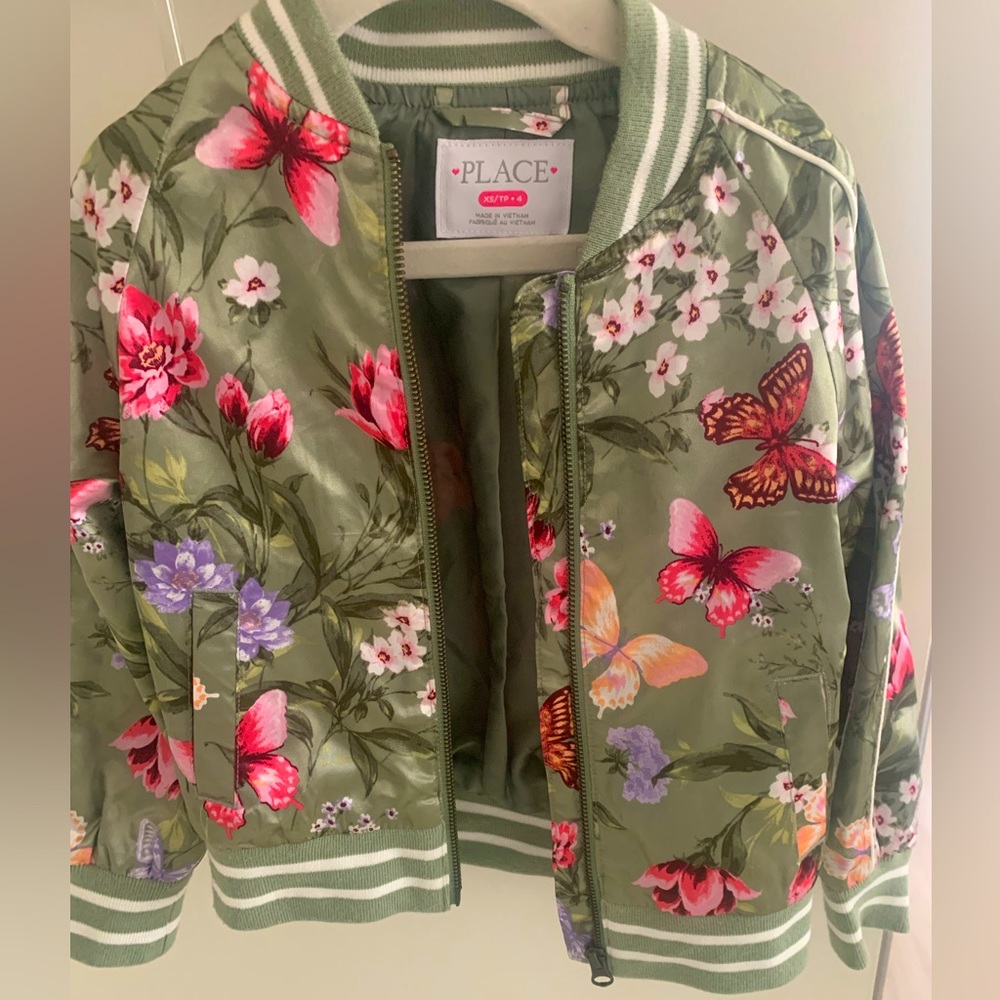 Adorable girls Bomber jacket